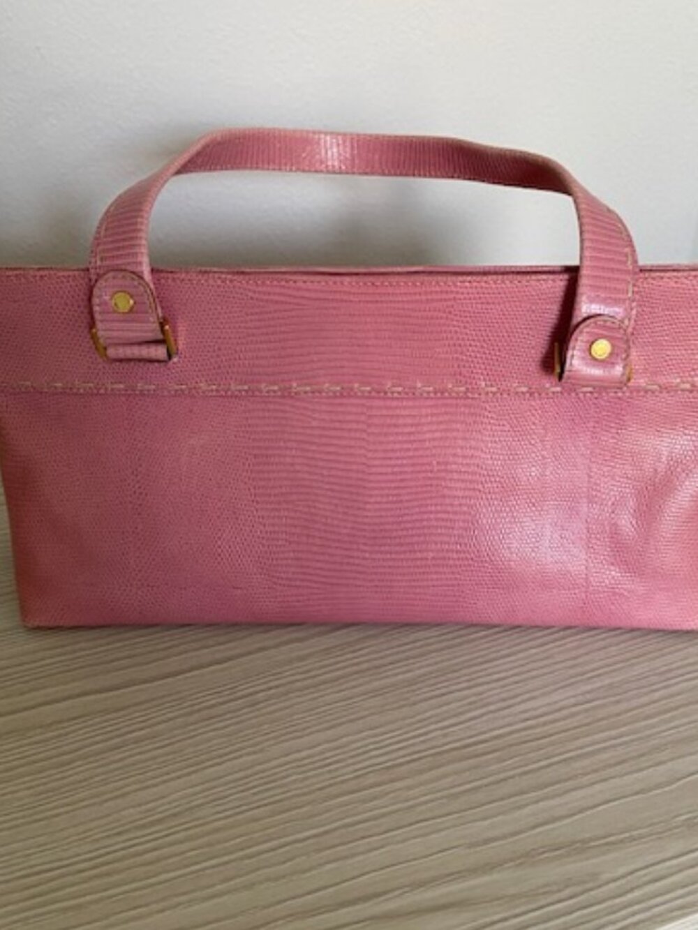Vintage Kate Spade Embossed Pink Bag